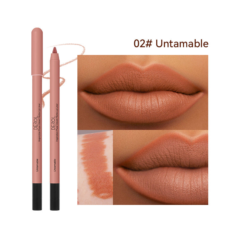 Matte Lipstick Lipliner High Shade Velvet Mist Lipstick Matte Lipstick Lipliner High Shade Velvet Mist Lipstick